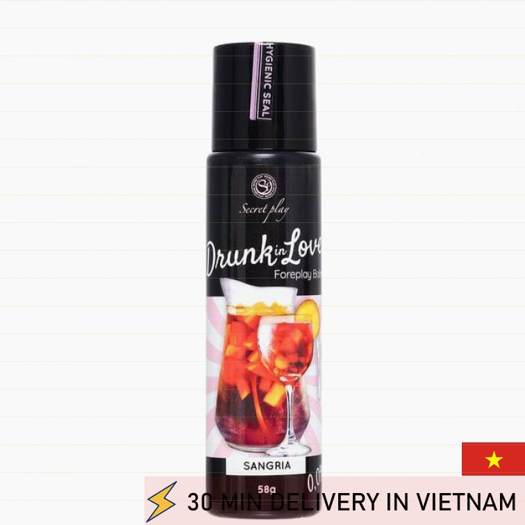Edible Oral Gel Sangria Flavor Sweet Sensual Play 