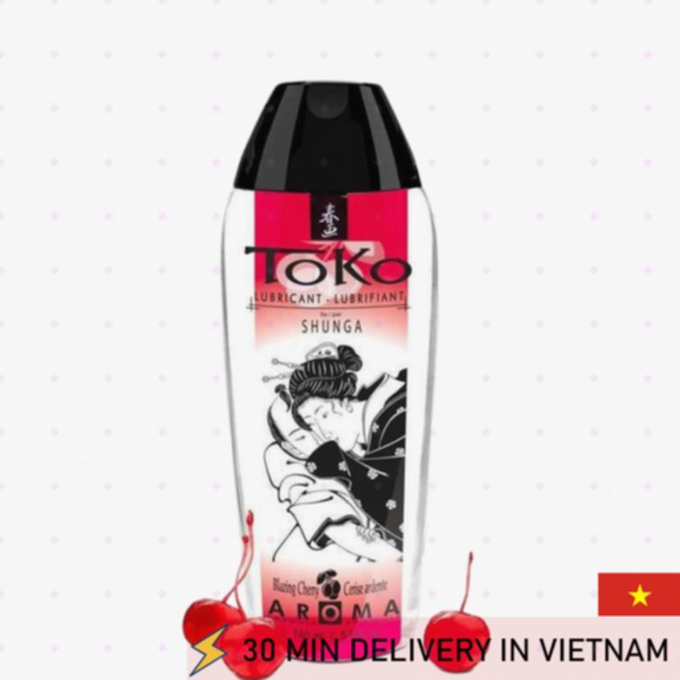 Oral Lube Cherry Flavor Water Based Sweet Taste 