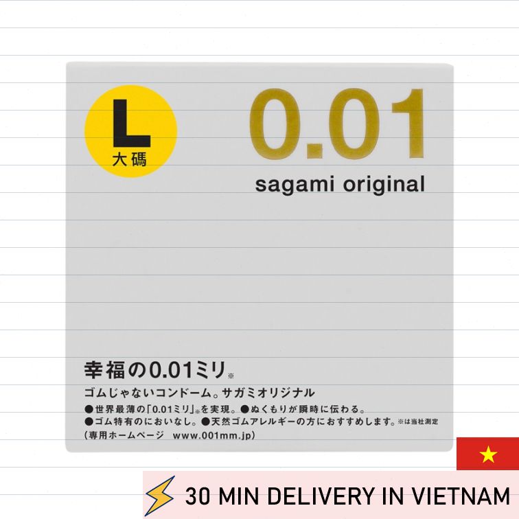 Ultra Thin Condom 0.01 Large Size Premium Safe 