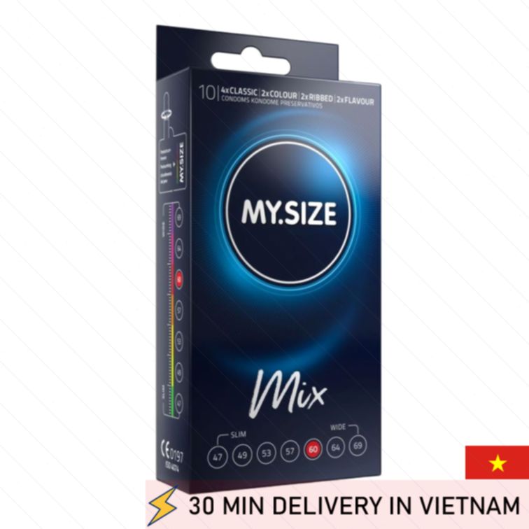 Condom Set 60mm Mixed Pack Comfortable Fit 