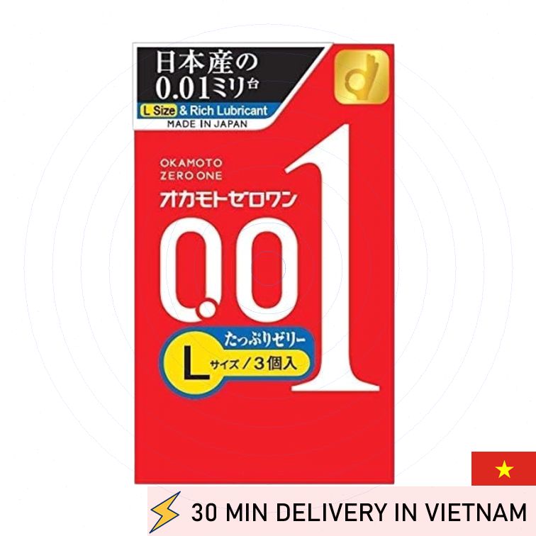 Zero One 0.01 L Condoms ultra thin smooth comfort 