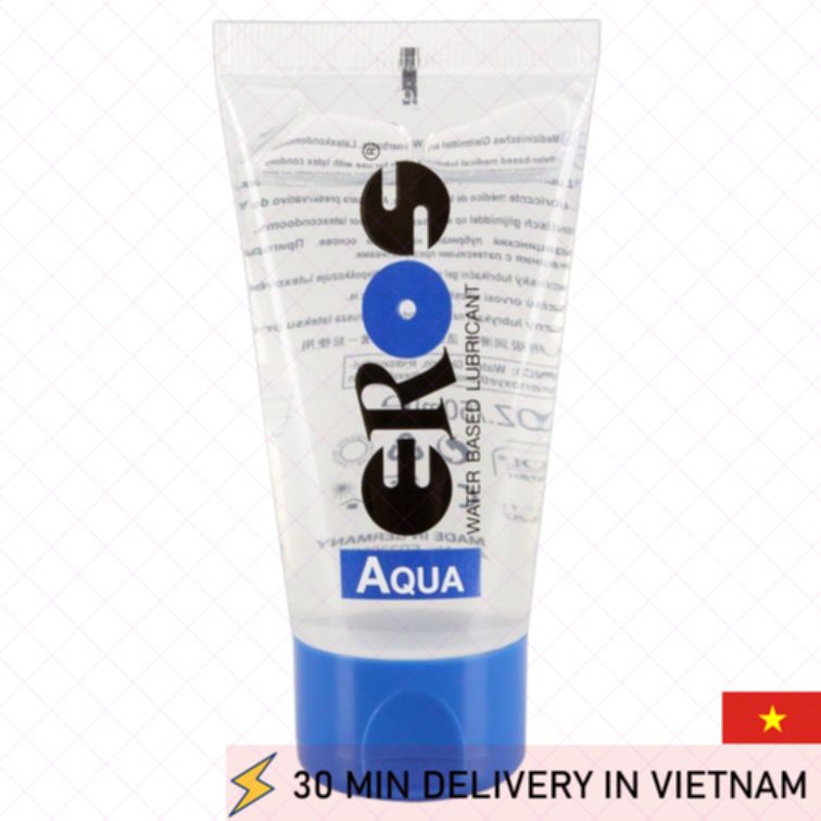 Water Based Lubricant Eros Aqua 50ml Smooth Glide 