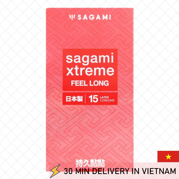 Sagami Delay Condoms 15 Pack Long Lasting Pleasure 