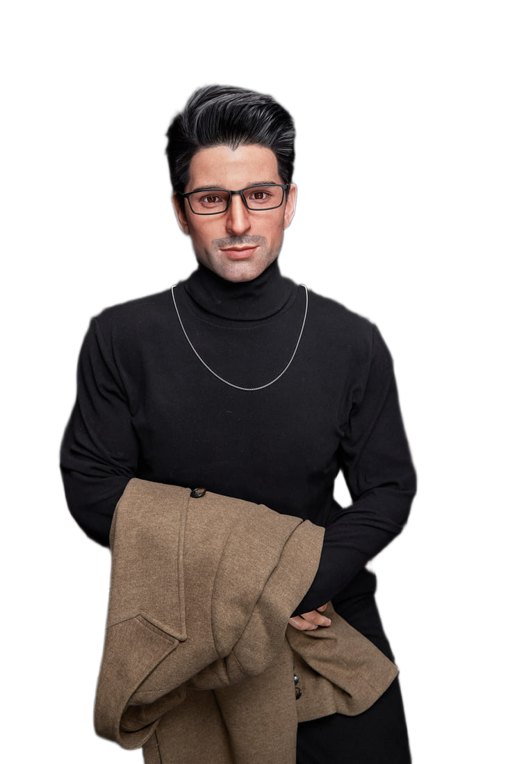 Cung cấp George Irontech Doll 176cm Cơ Bắp Siêu Mềm Silicone  hàng mới về 