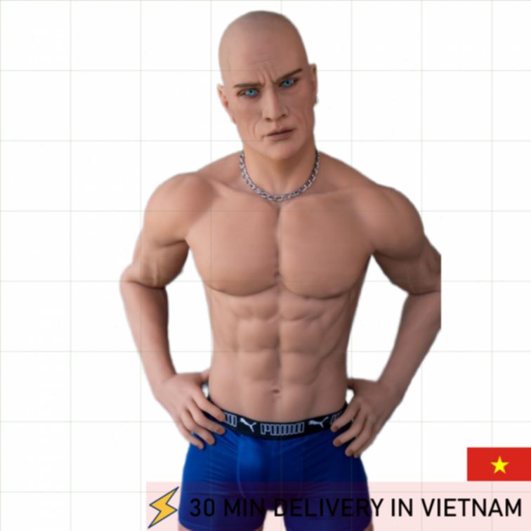 Muscle Daddy Doll 170cm Ultra Soft Real Feel 