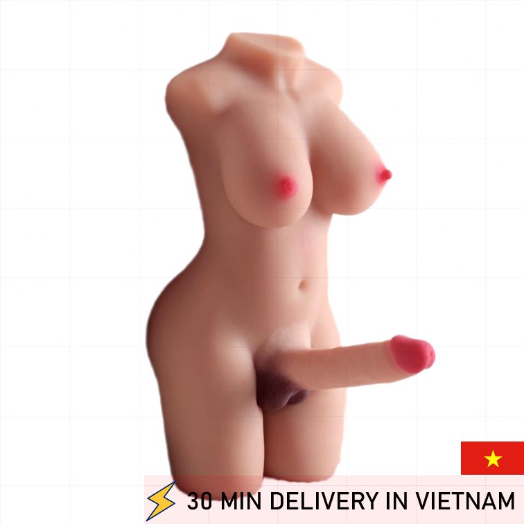 Shemale Sex Torso 9.5KG Realistic Dual Pleasure Doll 