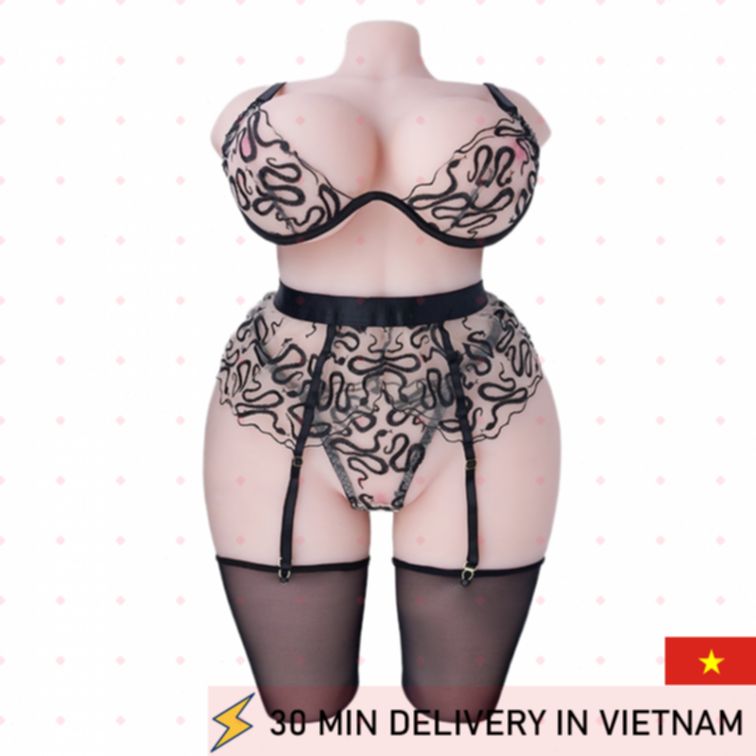 BBW Torso Doll Soft Skin 32E Cup Realistic Touch 