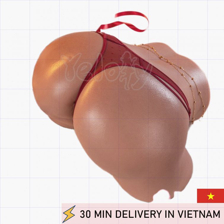 Silicone Butt Masturbator Realistic Heavy 31LB 