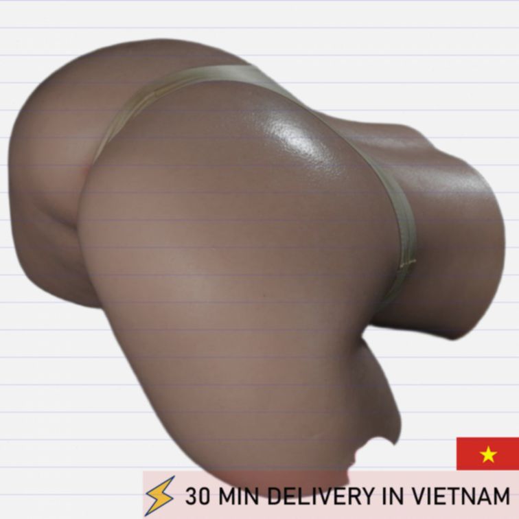 Silicone Butt Masturbator Ultra Soft Real Feel 