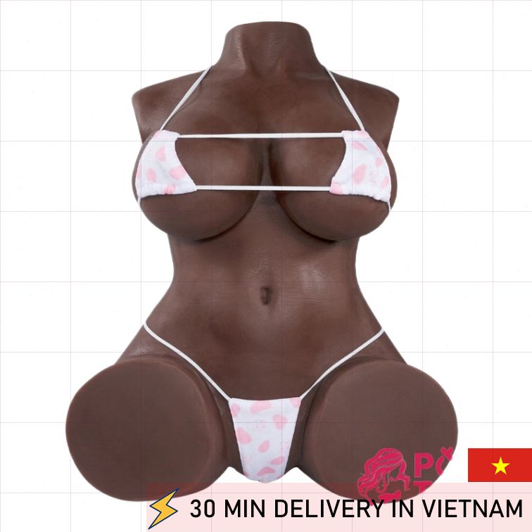 Tantaly Britney Ebony Torso Doll Soft TPE Real Feel 