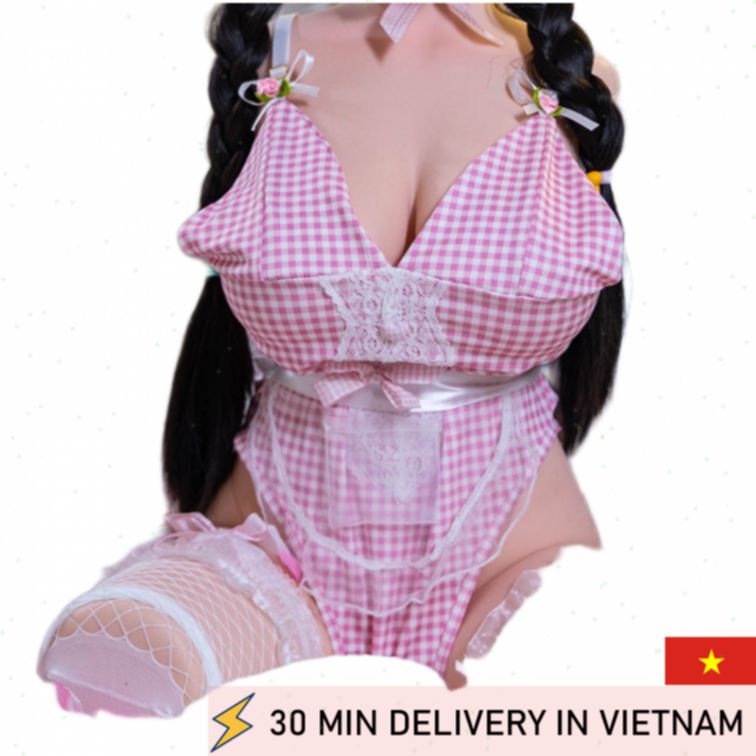 Silicone Torso Doll E Cup Big Breast Real Feel 70cm 