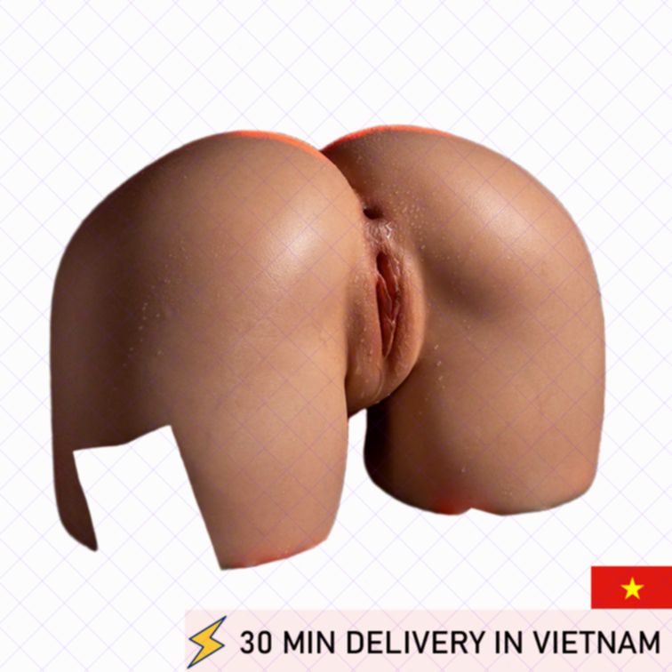 Silicone Butt Masturbator Big Ass Realistic Feel 