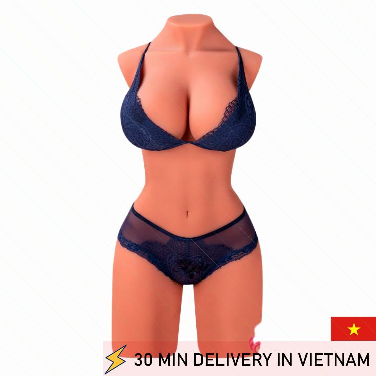 Realistic TPE Torso Doll Big Breast 3D Texture 