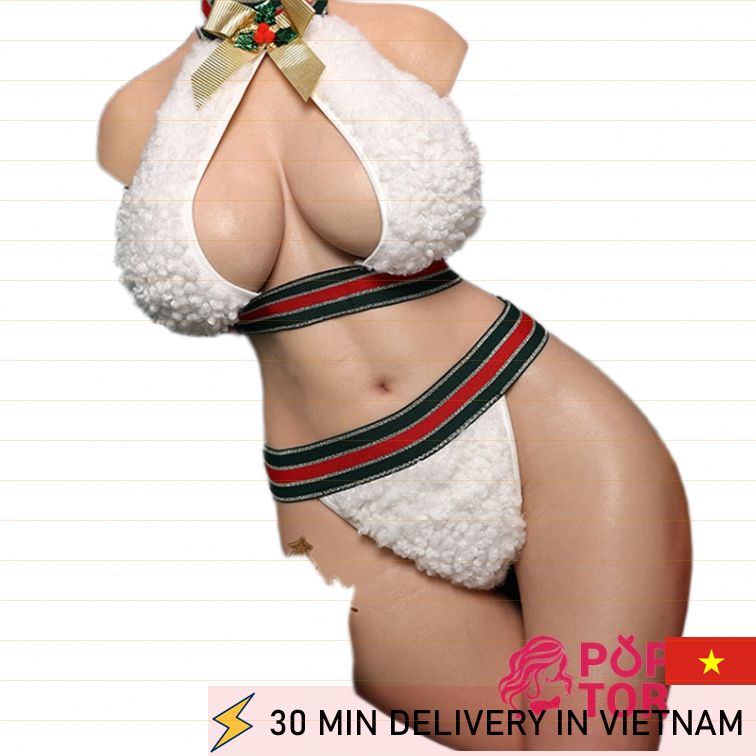 Realistic Silicone Torso Doll Big Bust Fantasy Play 