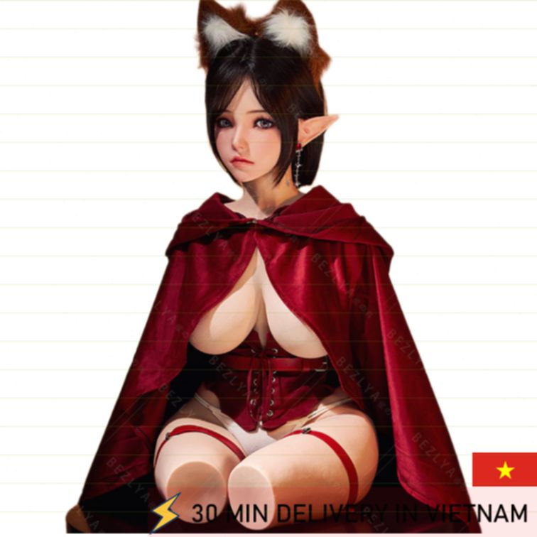 Silicone torso doll big bust realistic premium 
