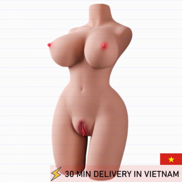 Sexy Torso Doll Lily Big Breasts Soft TPE Real Feel Toy 