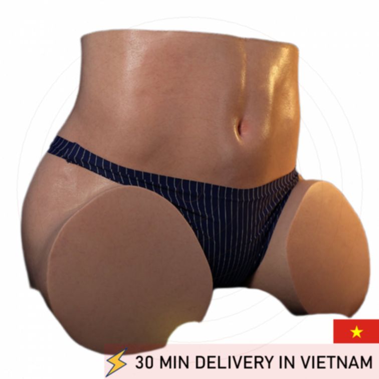 Silicone Booty Masturbator Big Soft Real Feel 