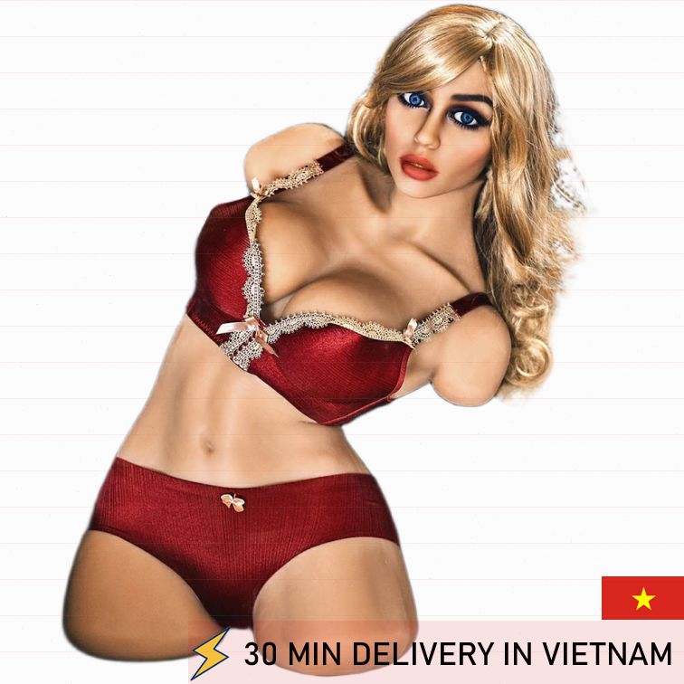 Realistic Doll 90cm European Blonde Curvy 