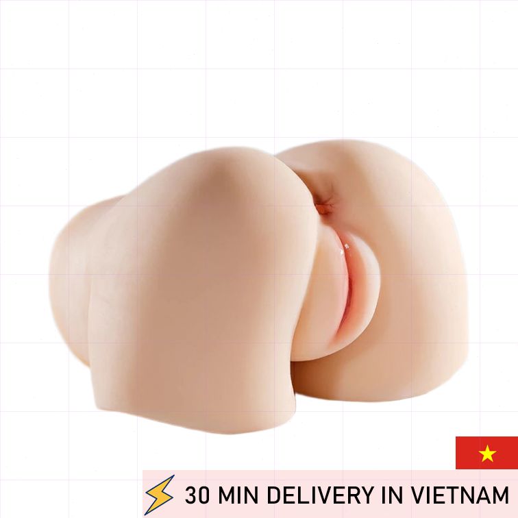 Curvy Booty Torso Masturbator Realistic Soft Skin 