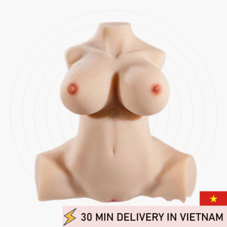 AiYuan Jovi Curvy Doll Torso Realistic Soft Touch 