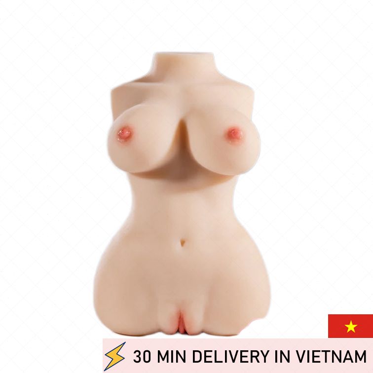 Curvy BBW Torso Doll Soft Big Bust Real Feel Toy 