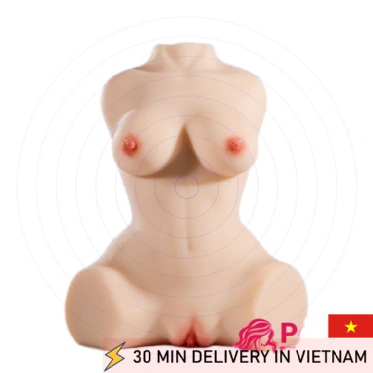 Realistic BBW Torso Doll Rosie Soft Skin Fantasy Toy 