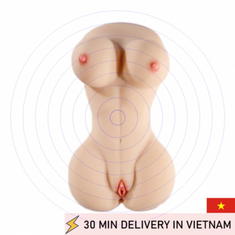 BBW Torso Doll Realistic Curves Premium Silicone 