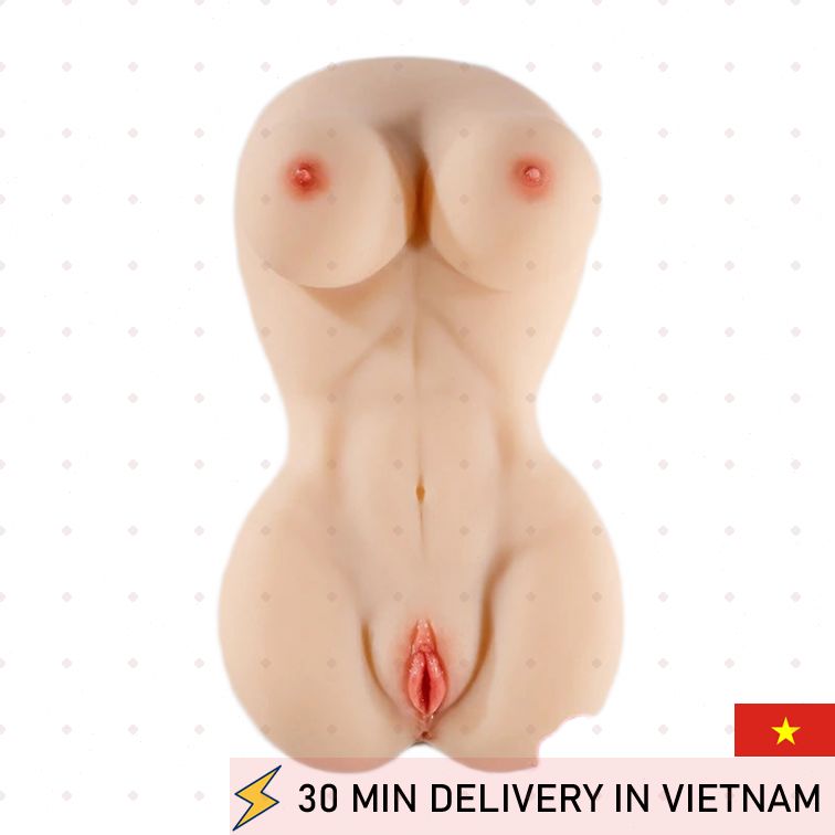 Curvy Female Torso Doll Big Bust Realistic TPE 