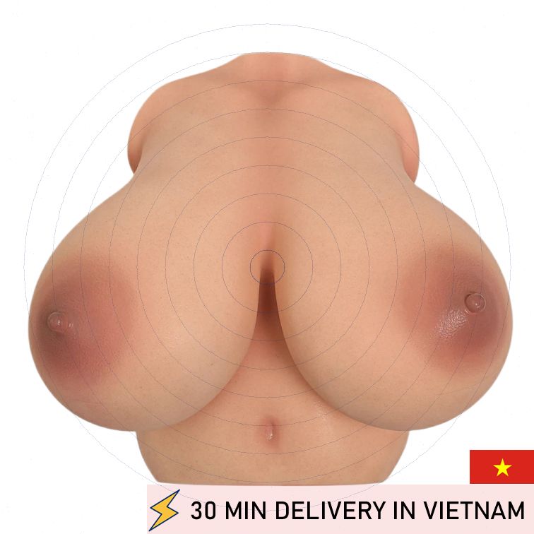 Climax silicone breast torso realistic bust pleasure 