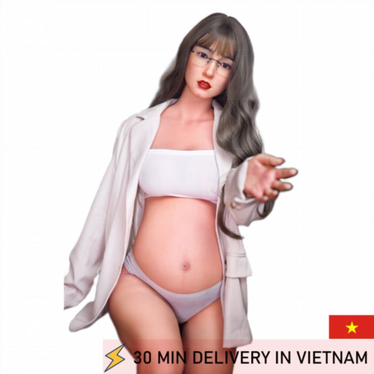 Silicone Pregnant Doll 158cm Realistic Curvy Fantasy 