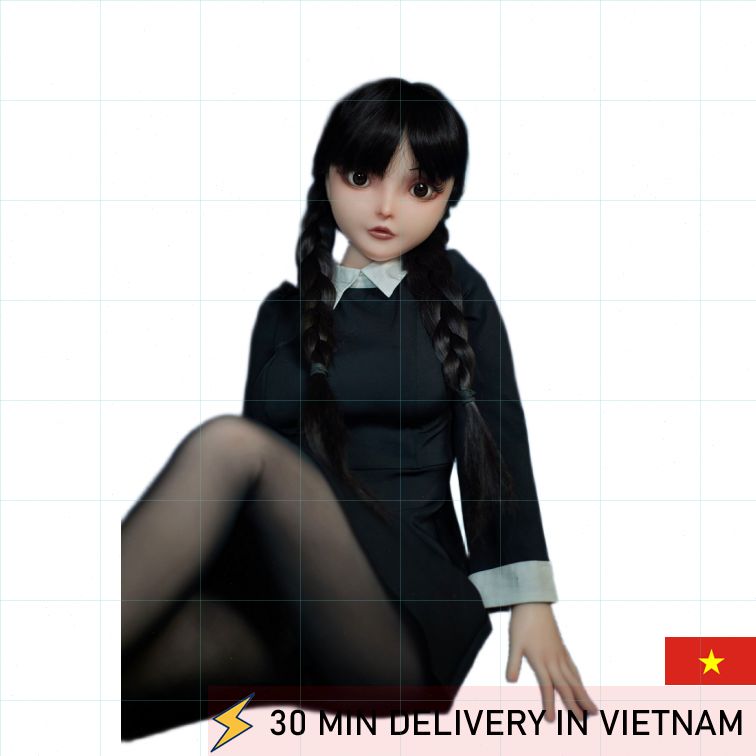Mini Anime Silicone Doll 100cm Soft Flexible 