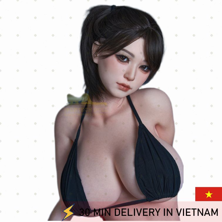 Silicone sex doll 158cm realistic big bust body 