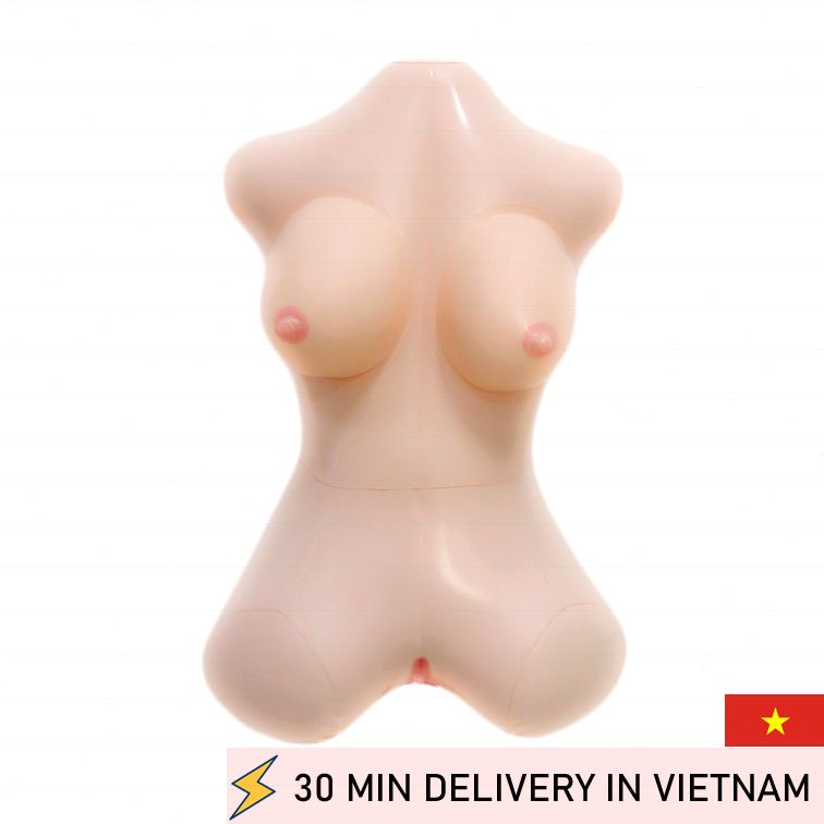 Inflatable Torso Doll Fun Compact Real Feel 