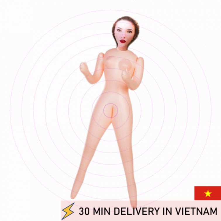 Inflatable doll realistic body soft skin sexy feel 