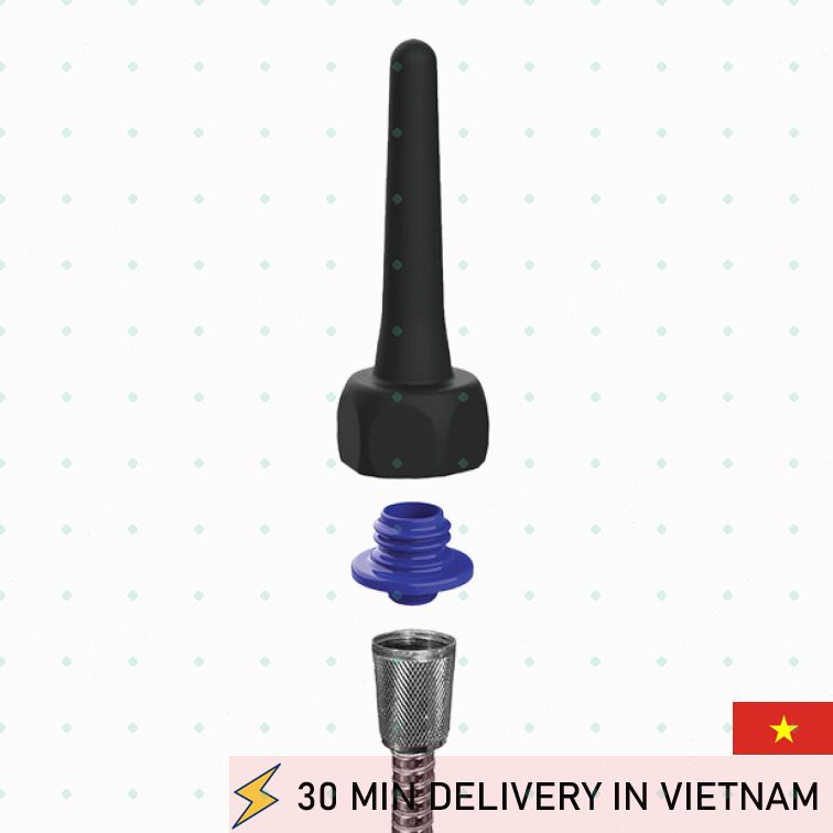 Enema Kit Demon Kat Silicone 2in1 Deep Clean 