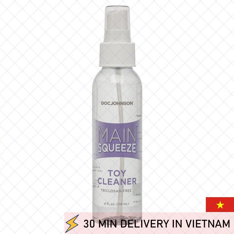 Main Squeeze Toy Cleaner Safe Fast Cleaning Solution 