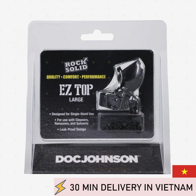 Leak proof cap Rock Solid EZ Top easy control 