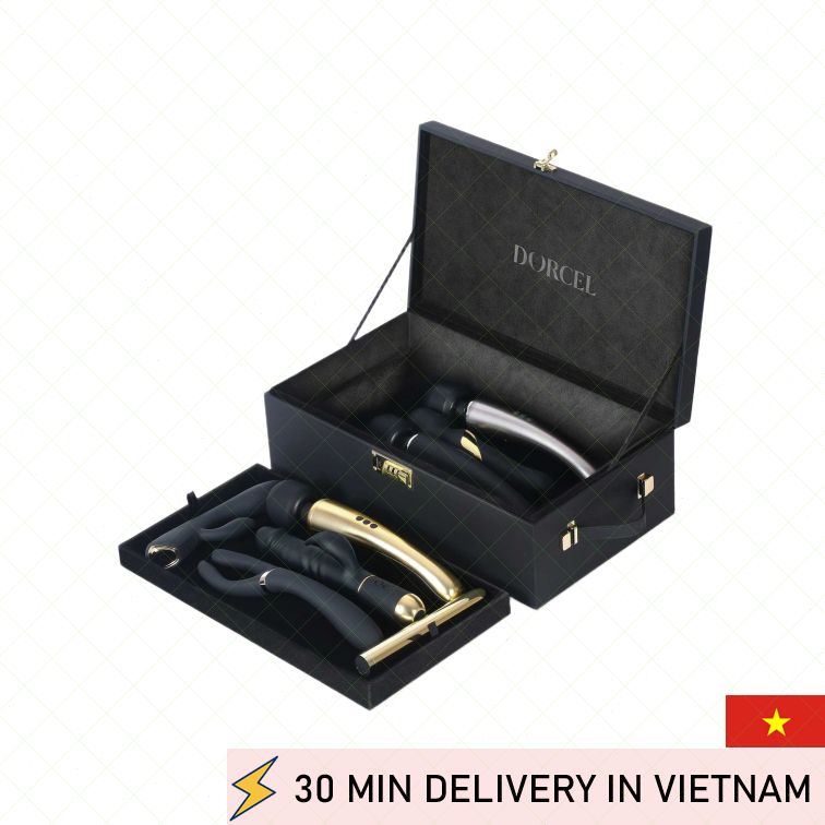 Luxury Lock Box Black Elegant Storage Case 