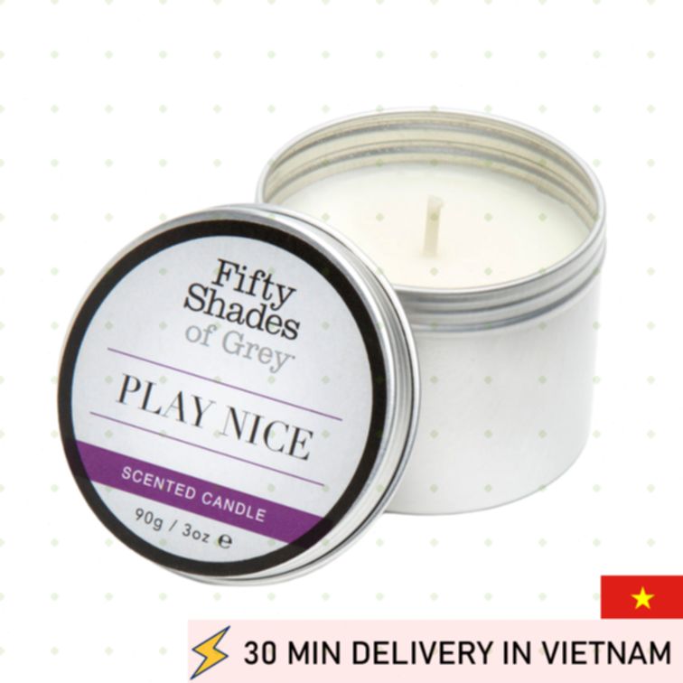 Massage Candle Fifty Shades Vanilla Sensual Melt 
