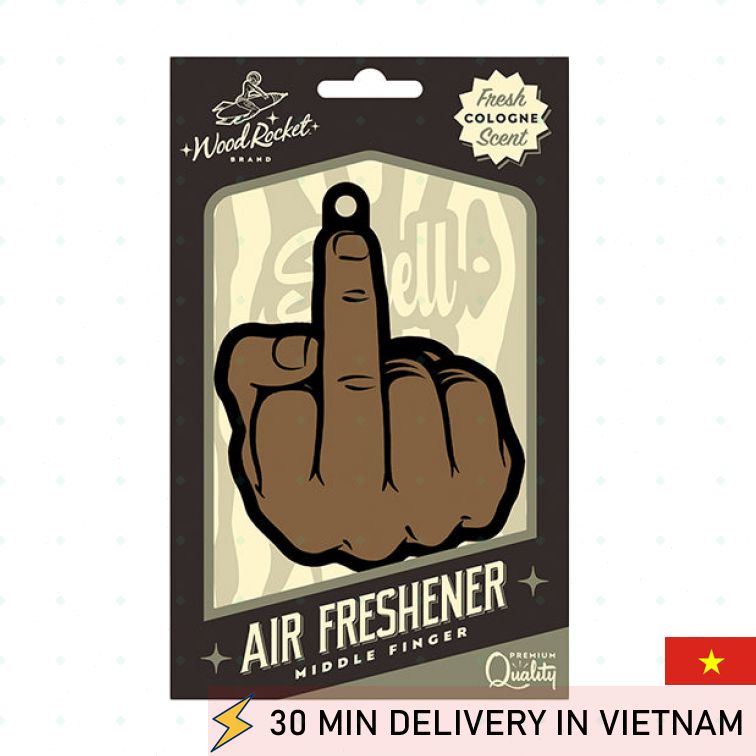 Middle Finger Air Freshener Funny Car Scent 