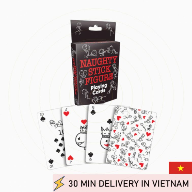 Naughty Playing Cards Fun Party Adult Game Set 
