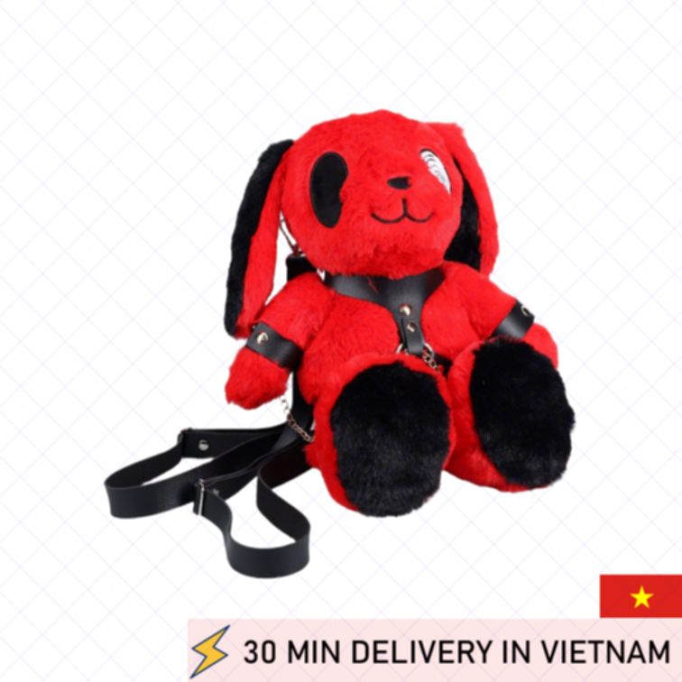Bunny Backpack Kink Cute Roleplay Accessory 