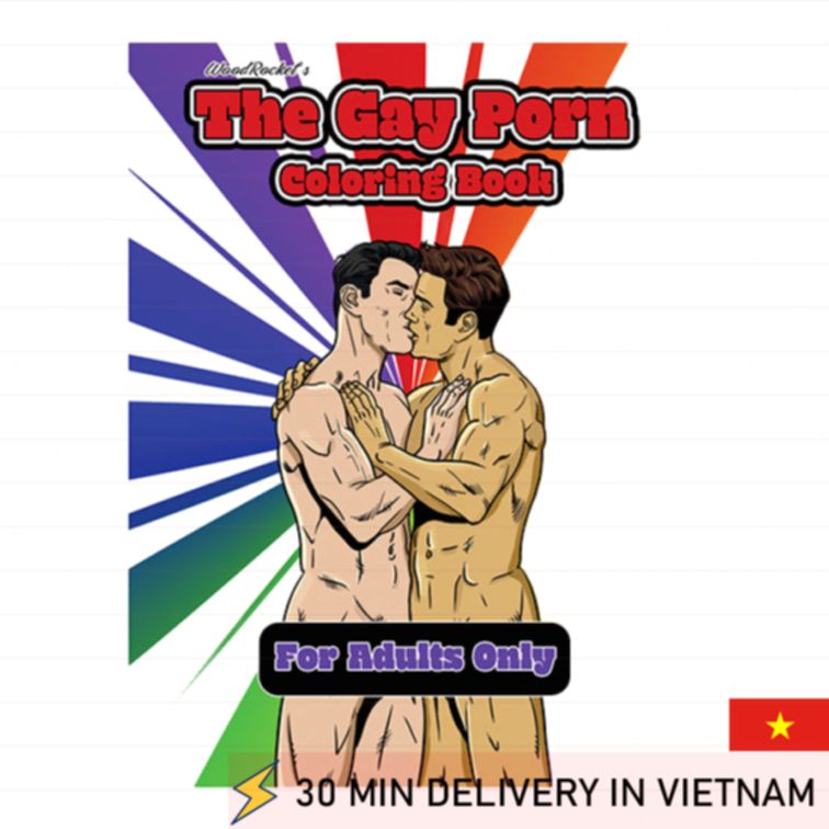Adult Coloring Book Gay Theme Fun Relax Creative 