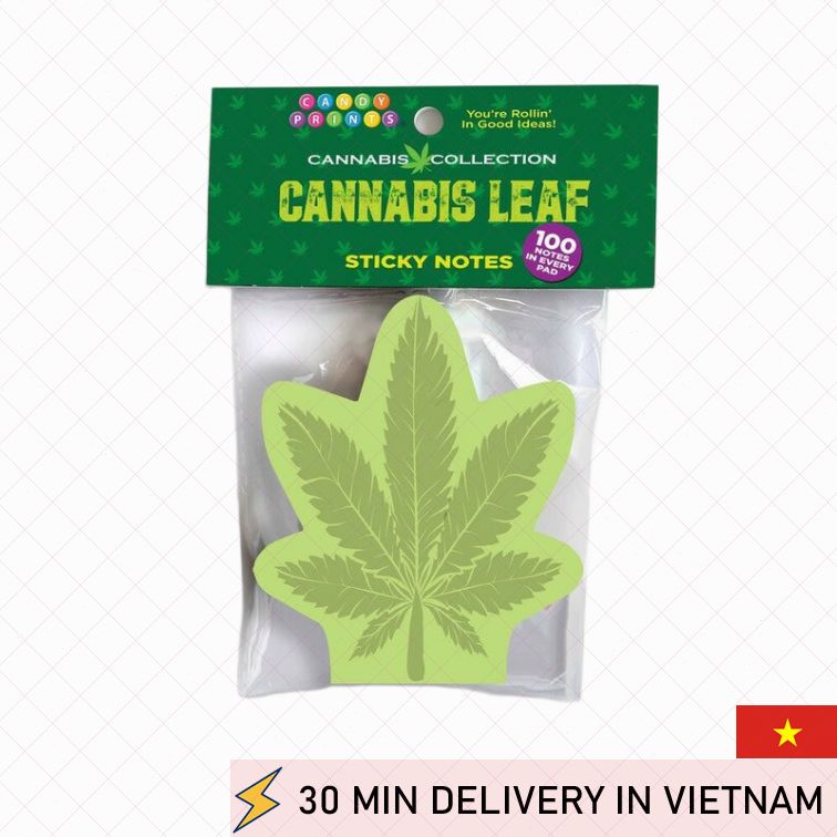 Cannabis Sticky Notes Fun Gift Chill Style 
