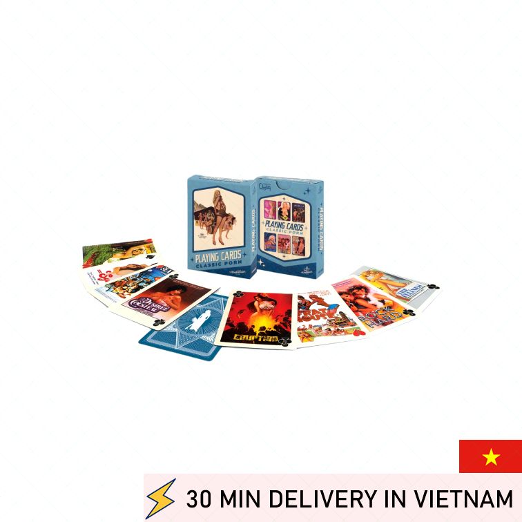Wood Rocket Erotic Playing Cards Retro Fun 