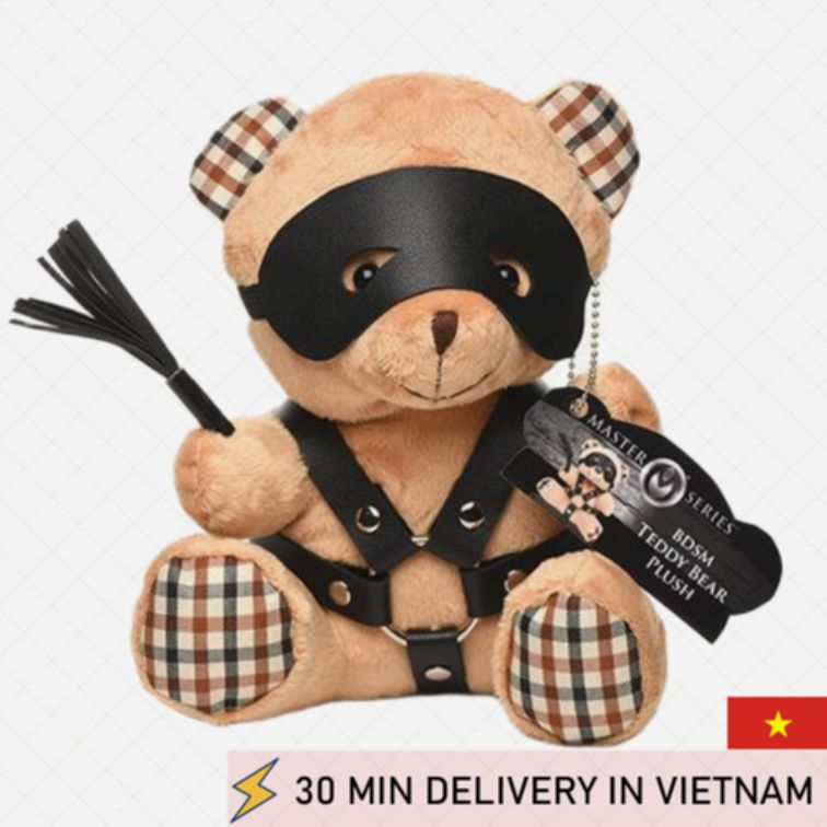 BDSM Teddy Bear Cute Kink Restraint Companion 