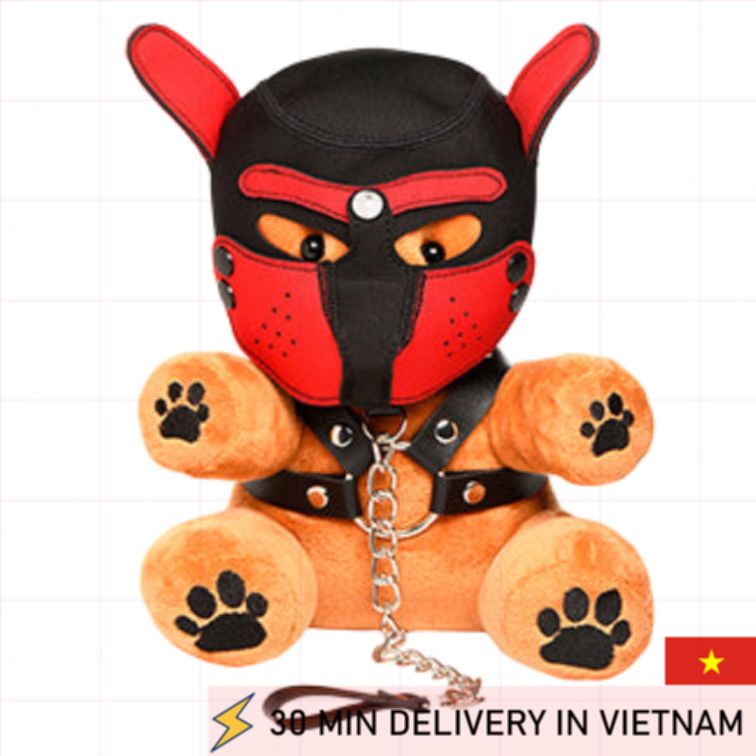 Kinky Plush Pup Bear Cute BDSM Roleplay Toy Fun 